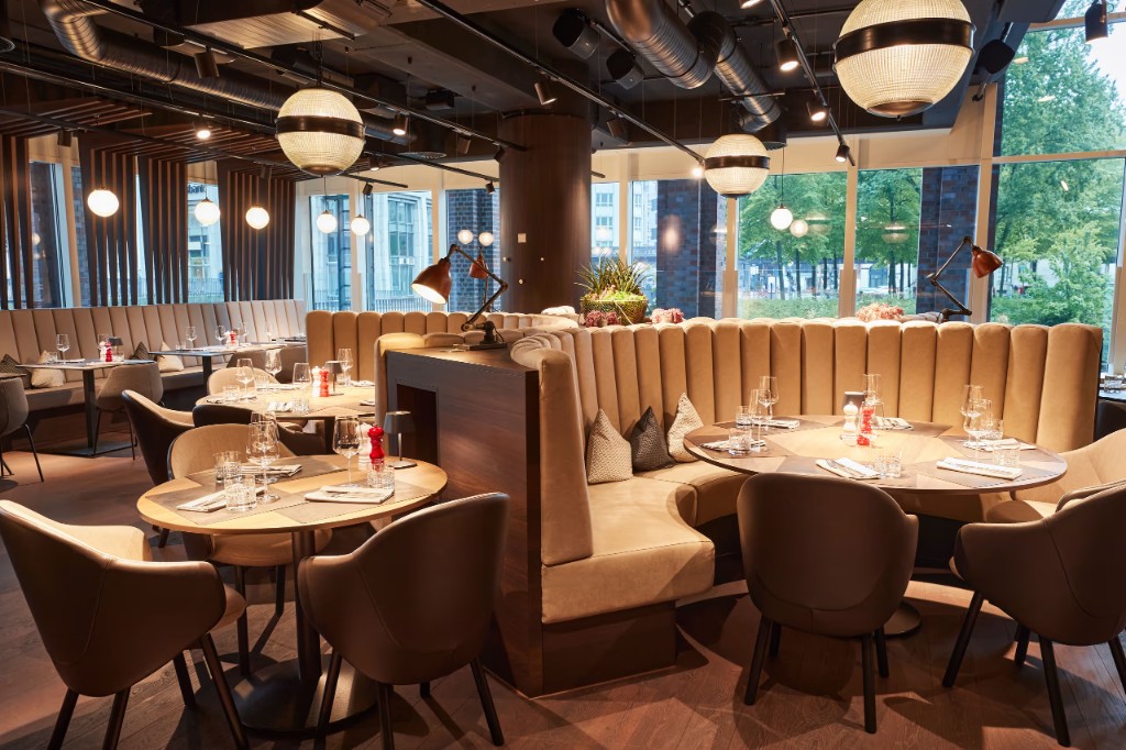 Restaurant and bar interior